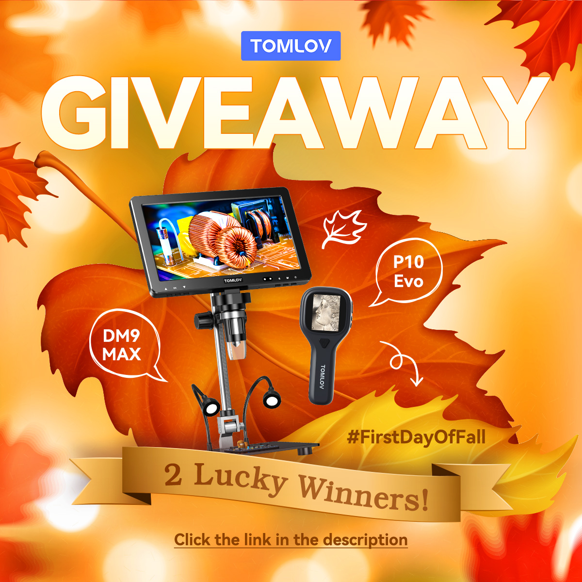 Tomlov Digital Microscopes Giveaway
