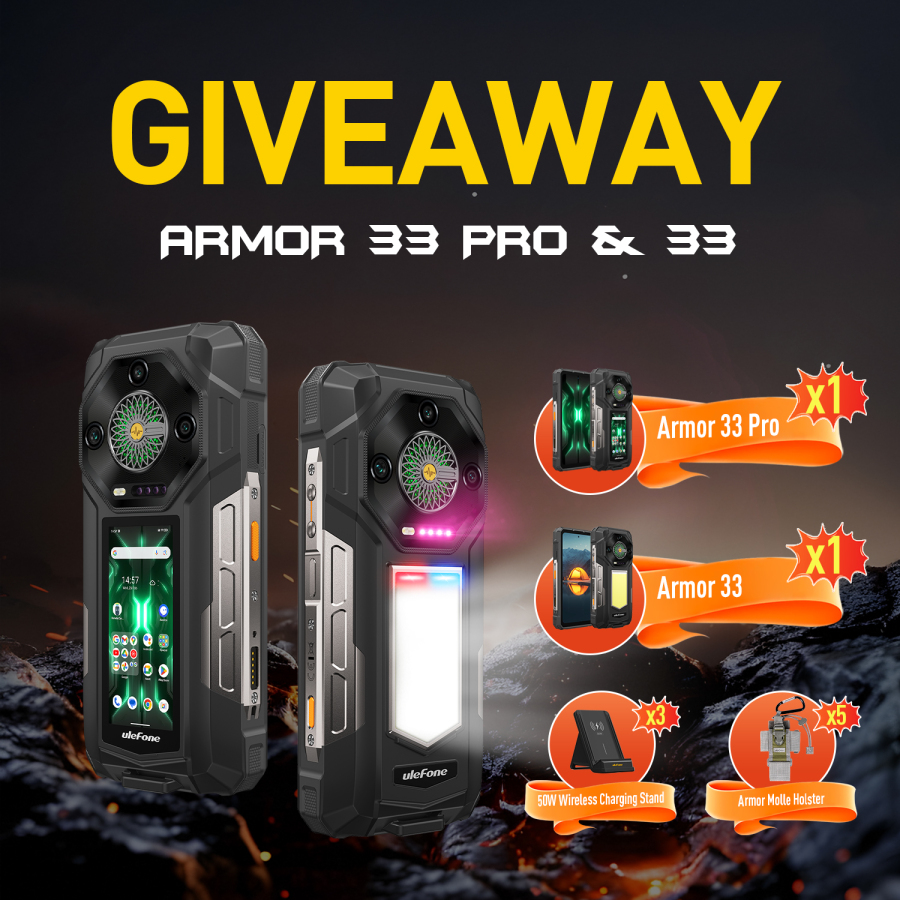 Ulefone Armor 33 Series Giveaway