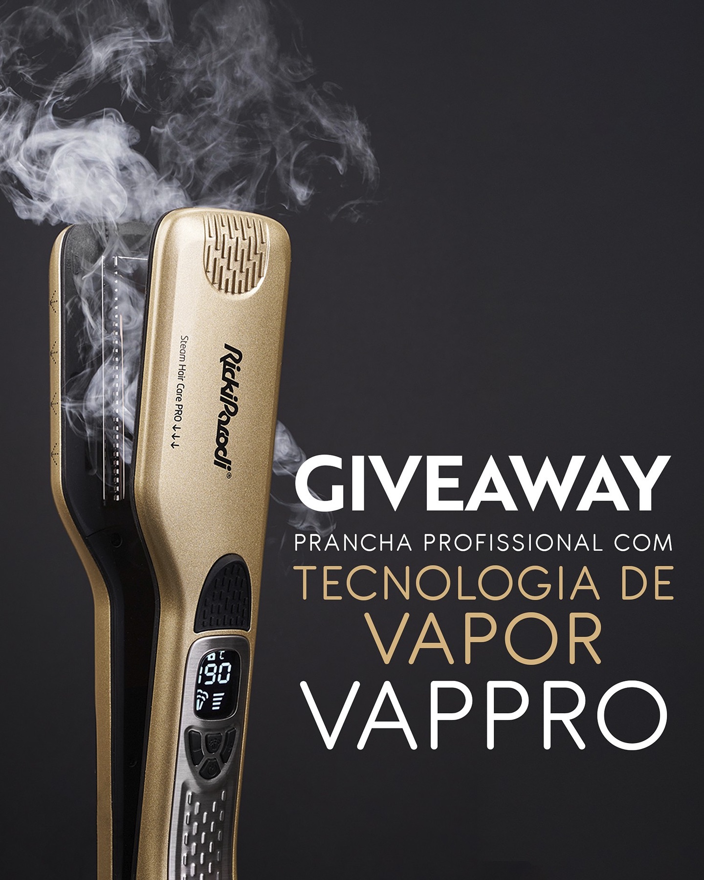 Passatempo Prancha Vappro — Loja do Shampoo x RickiParodi