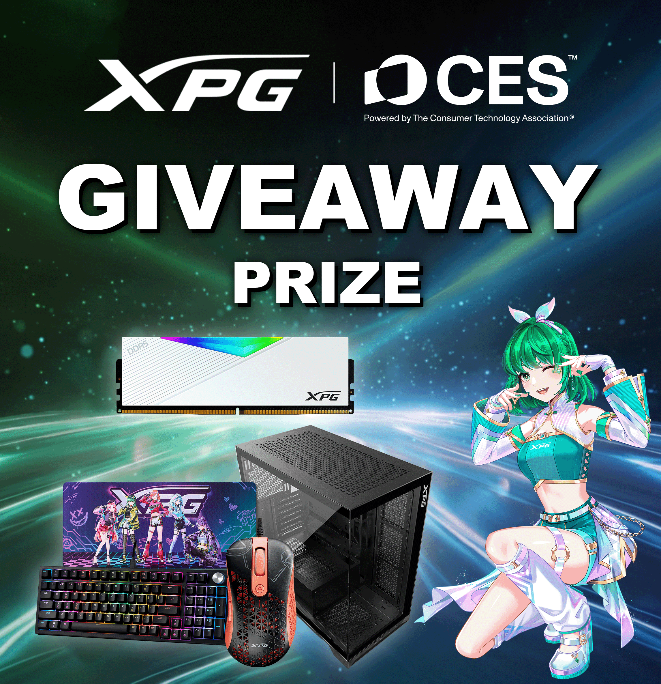 XPG Gaming Gear Bundle Giveaway
