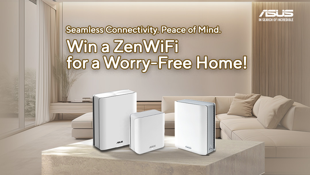 ASUS Zenbook & ZenWiFi Giveaway