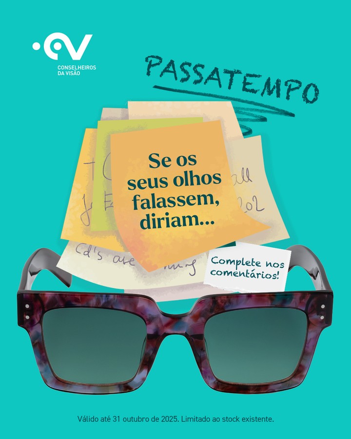 Passatempo Mês da Visão - Conselheiros da Visão