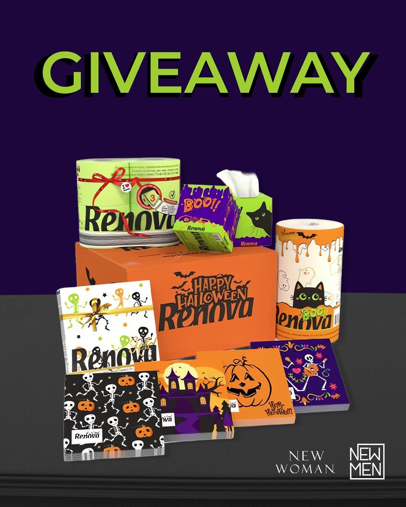 Passatempo Halloween - New Men & Renova