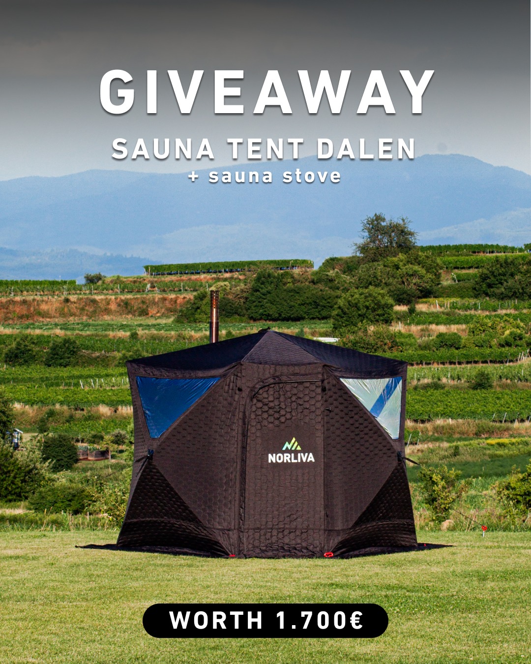 Giveaway Tenda de Sauna Norliva