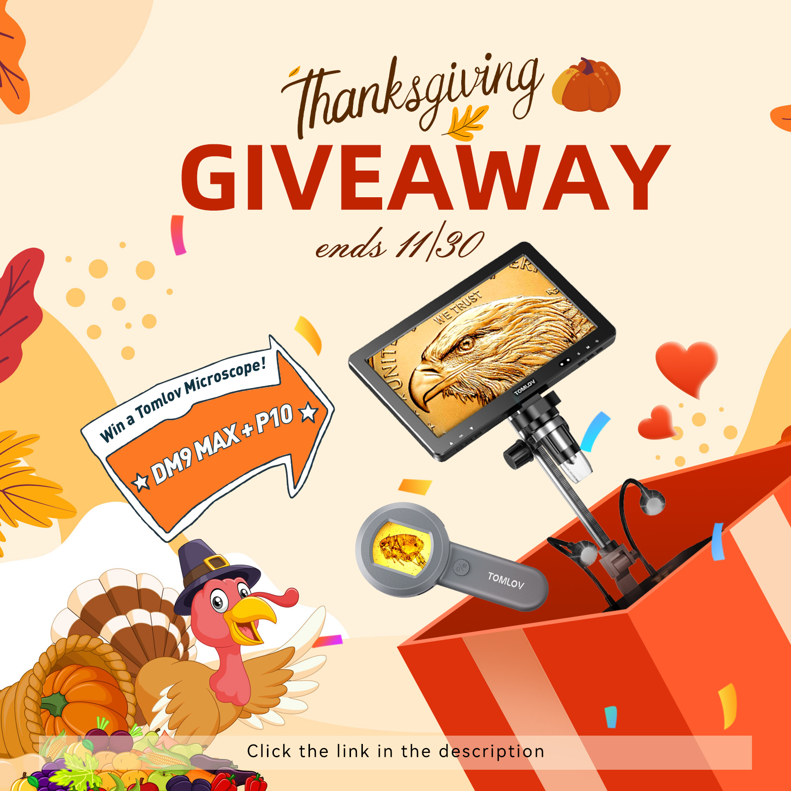 Tomlov Digital Microscope Giveaway