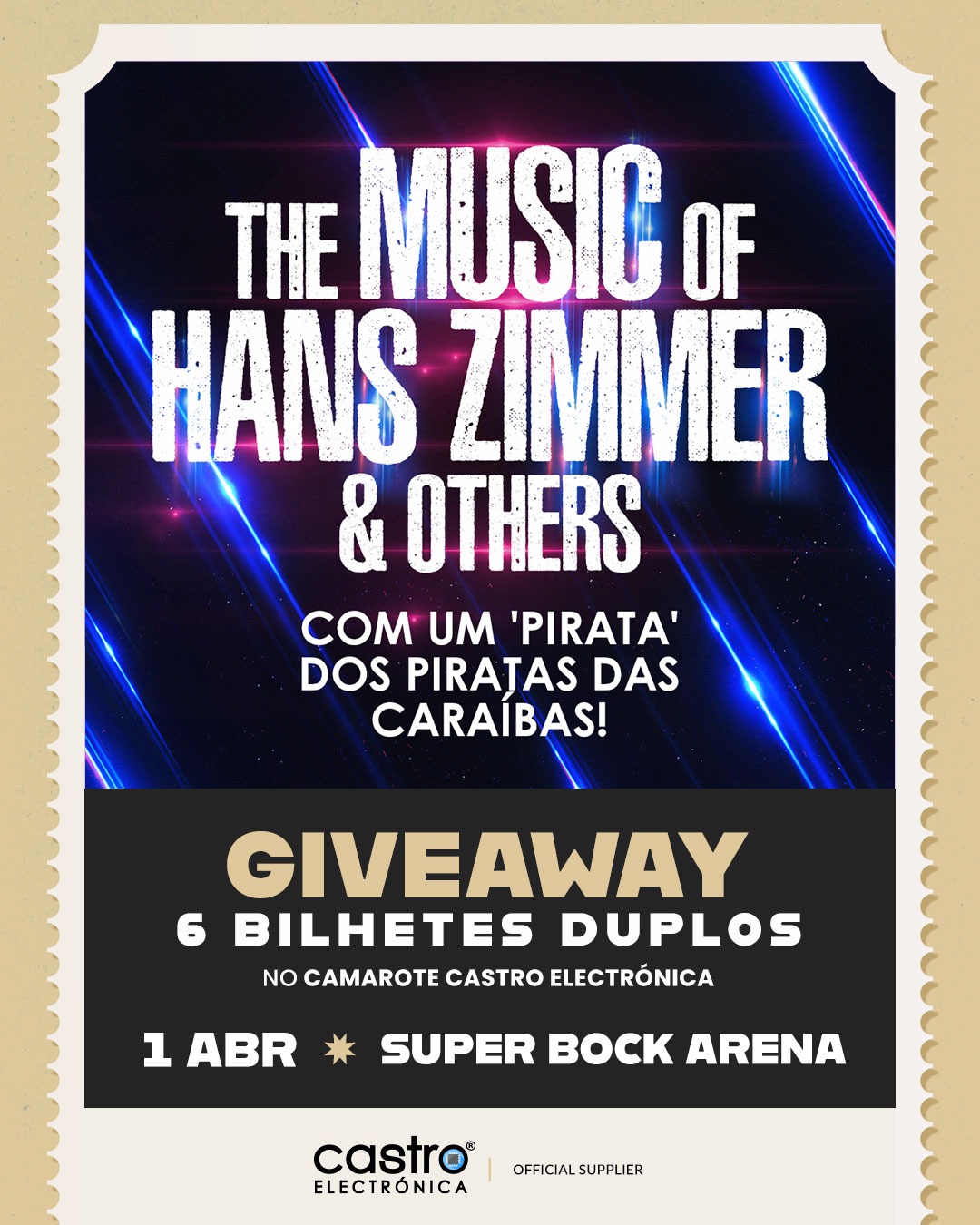 The Music of Hans Zimmer & Others — Castro Eletrónica