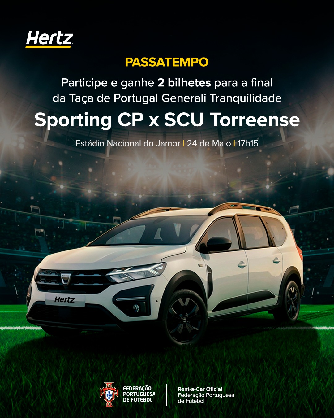 Final da Taça de Portugal: Sporting CP vs Torreense — Hertz Portugal