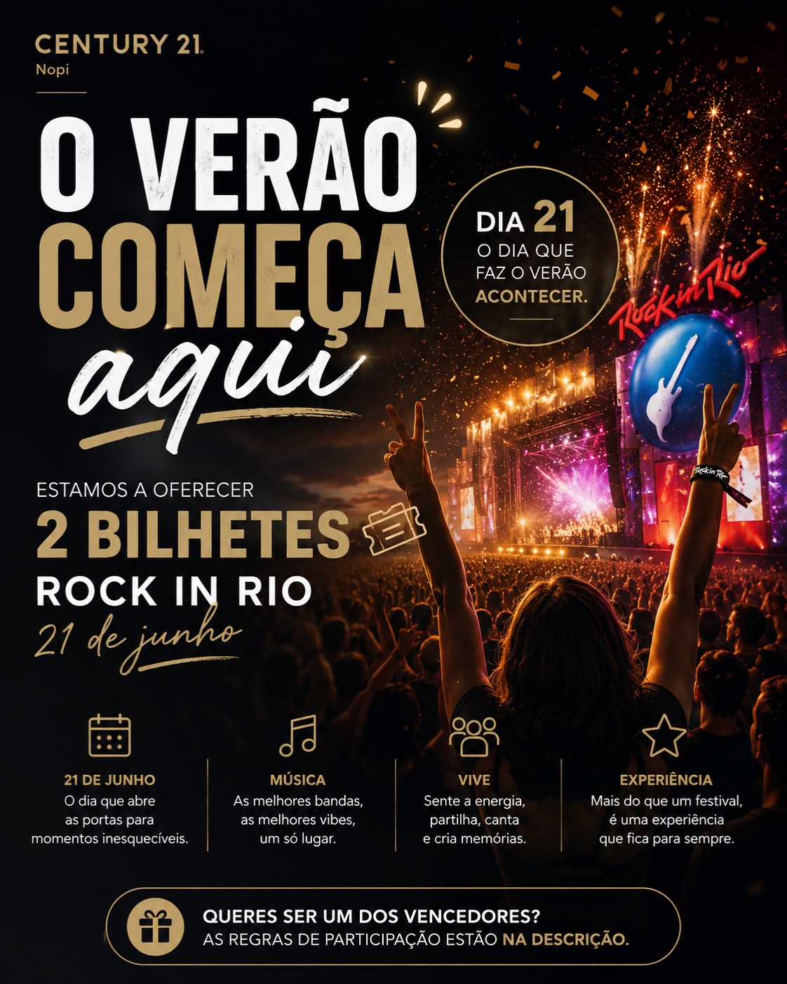 Rock in Rio Lisboa — Century 21 Nopi