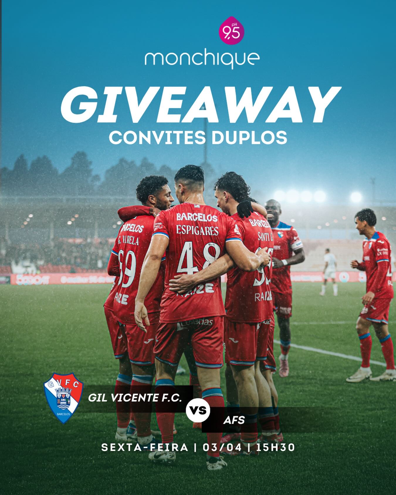 Gil Vicente vs AFS — Gil Vicente FC x Água Monchique