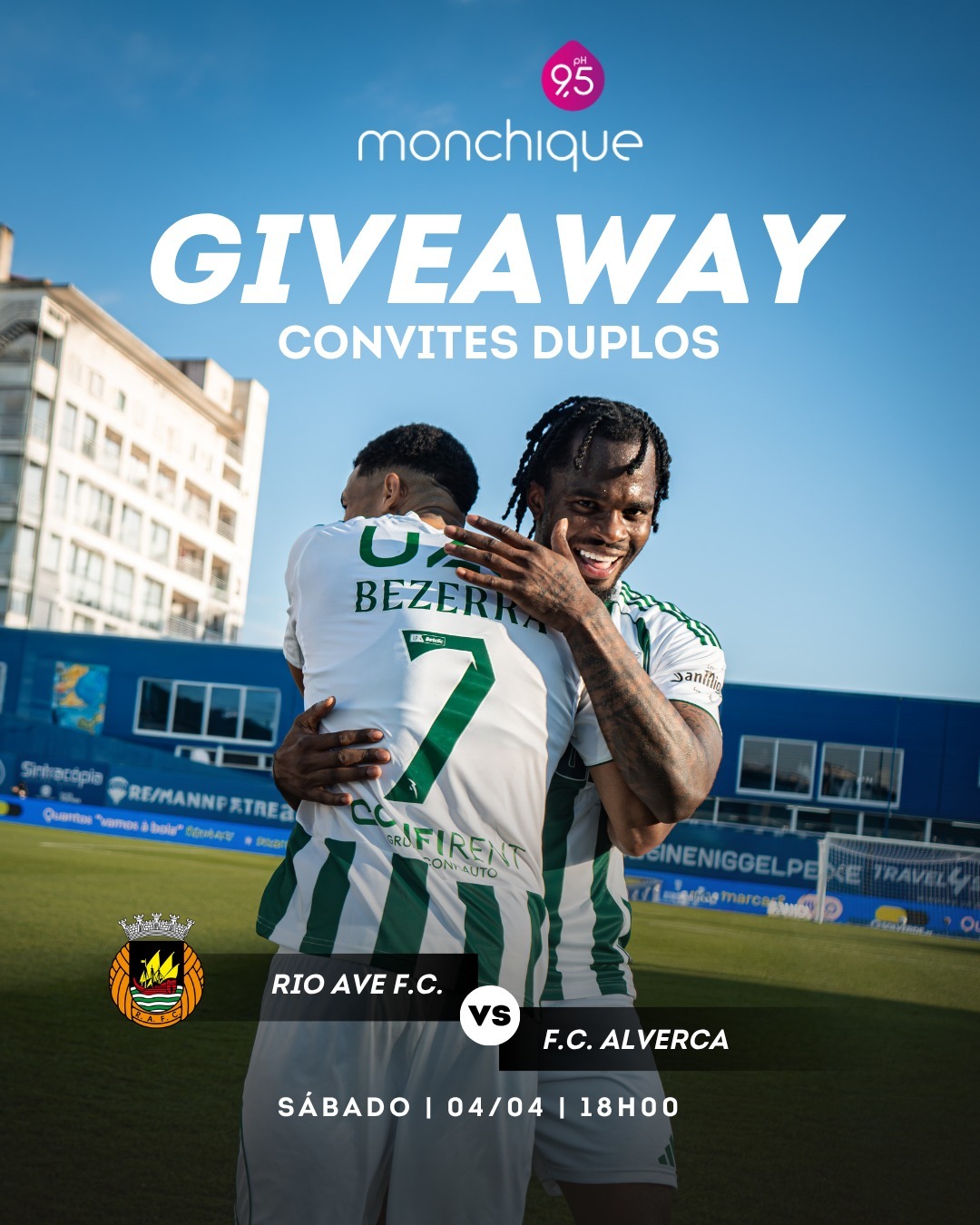 Rio Ave vs Alverca — Água Monchique