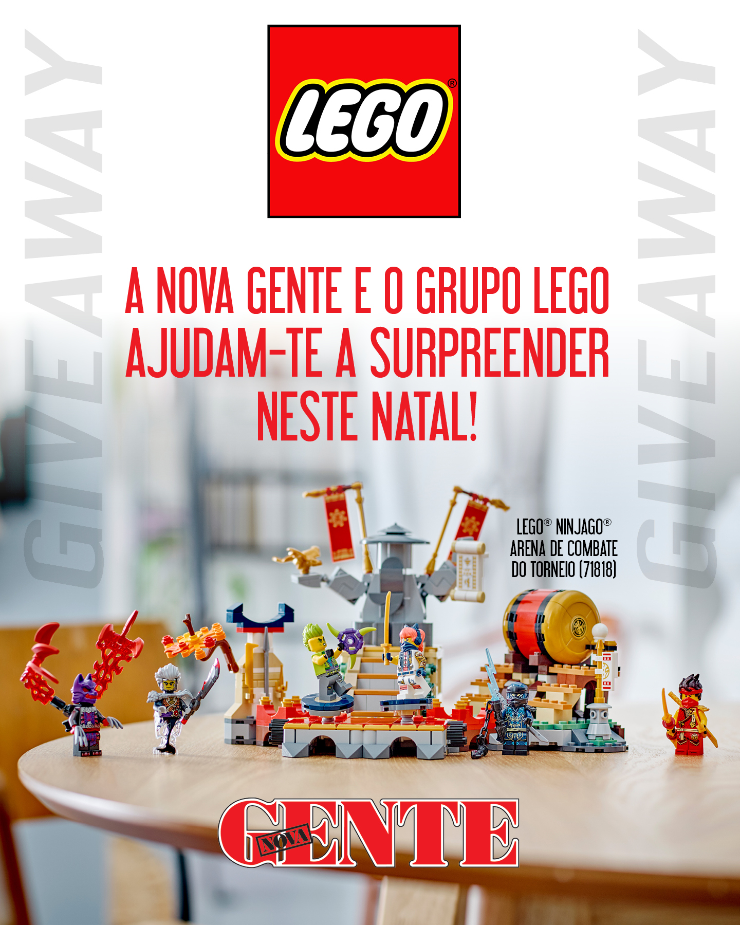 Passatempo de Natal - LEGO NINJAGO