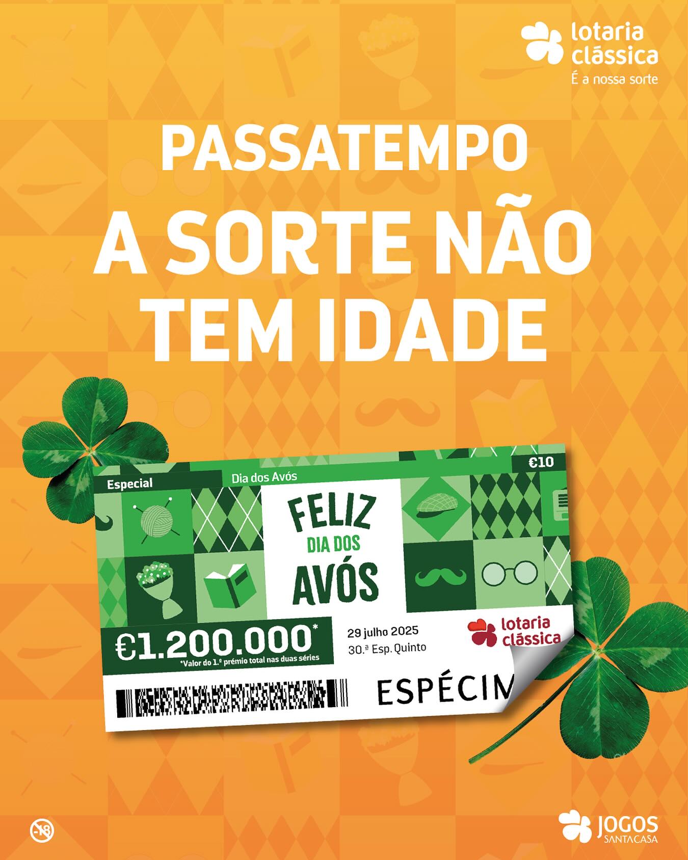 Dia dos Avós Jogos Santa Casa