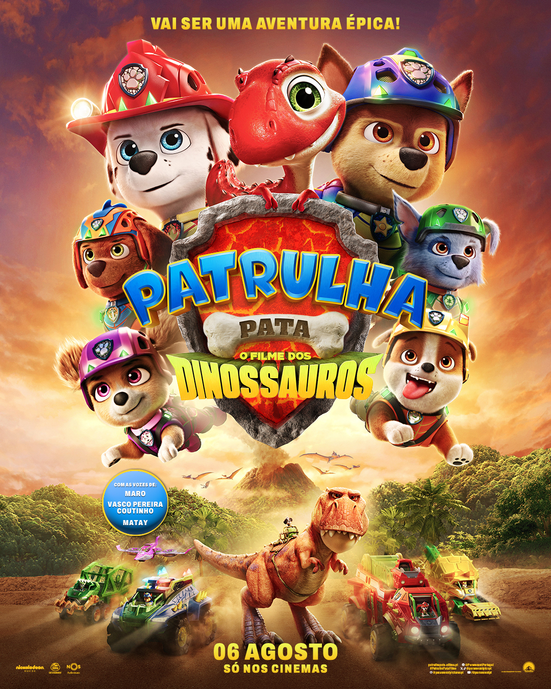 Patrulha Pata: O Filme dos Dinossauros