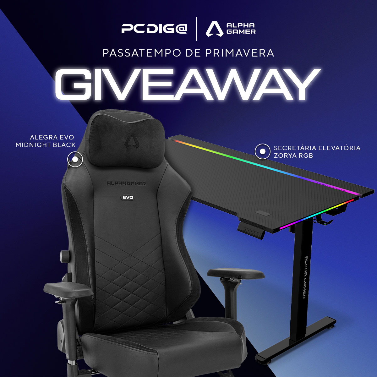 Passatempo Alpha Gamer — PCDIGA