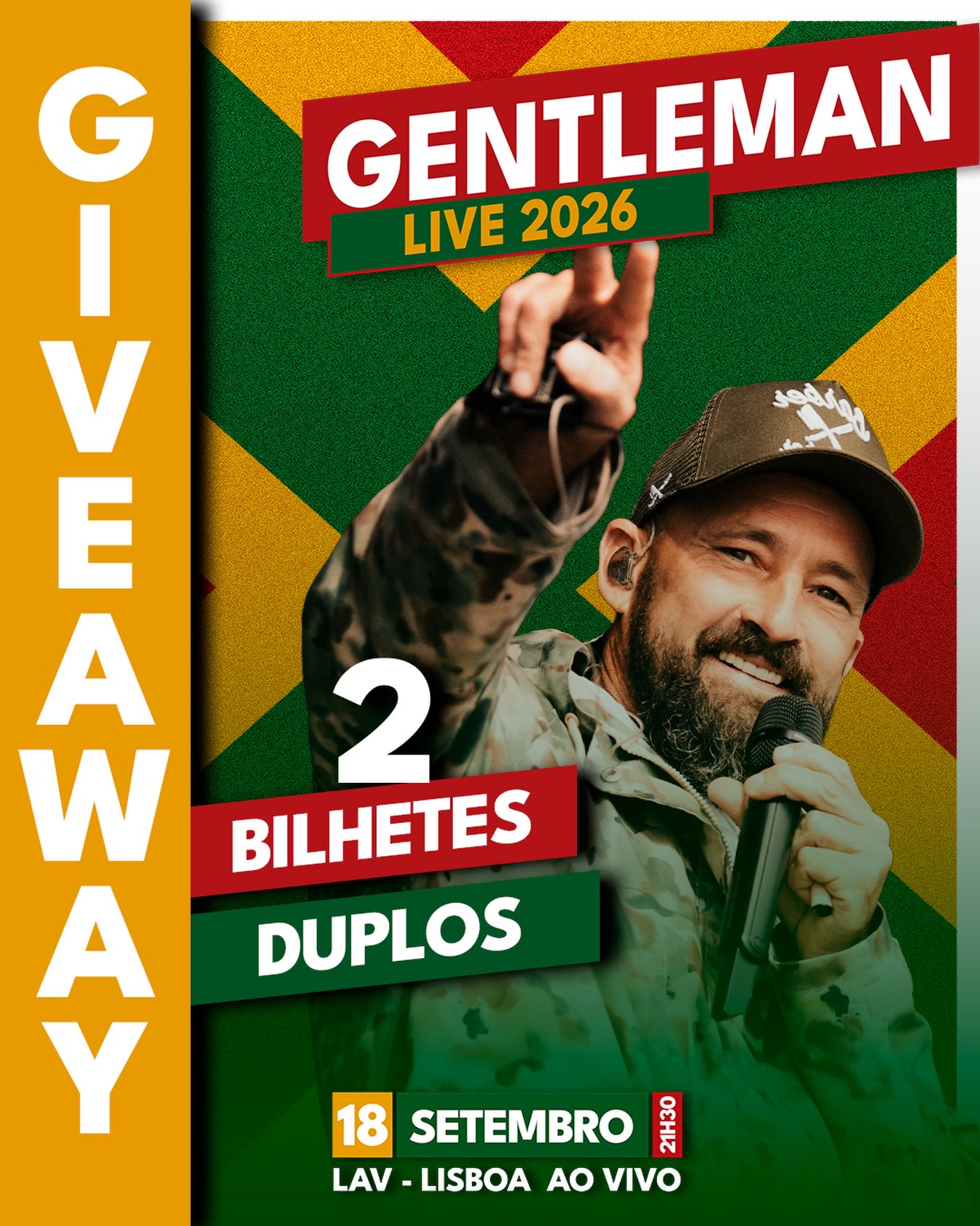 Concerto de Gentleman no LAV