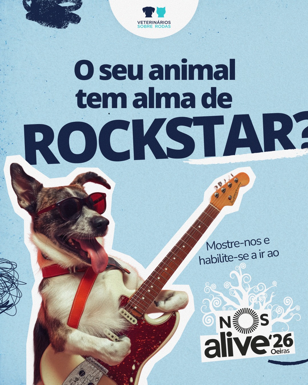 NOS Alive 2026 — Veterinários Sobre Rodas