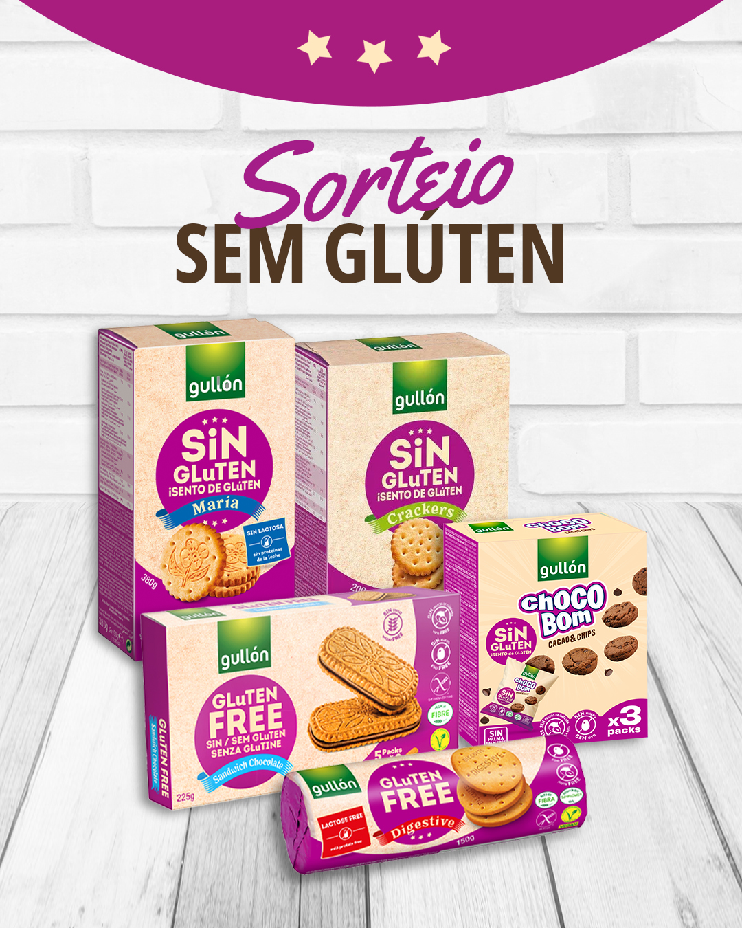 Passatempo Maio sem Glúten — Gullón Portugal