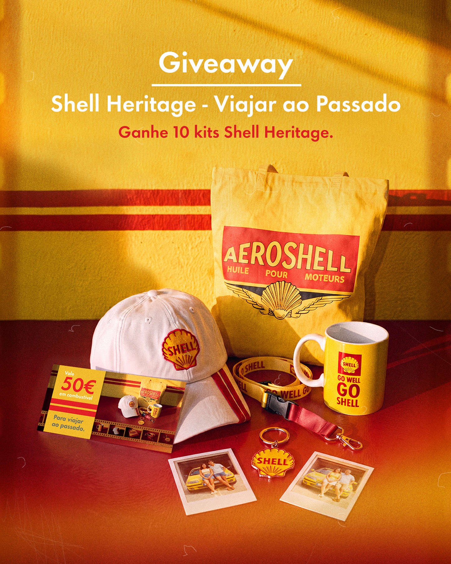 Kit Shell Heritage e Combustível