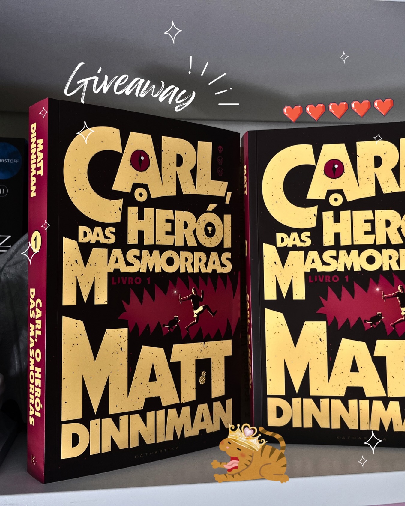 Livro Carl, o Herói das Masmorras