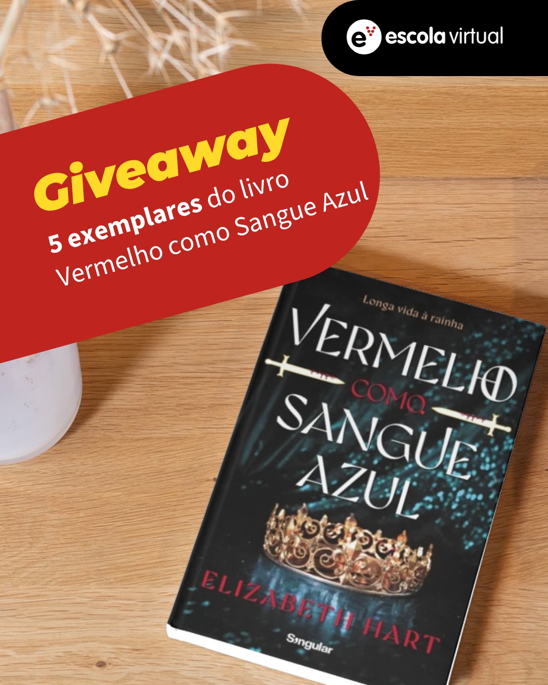 Livro Vermelho como Sangue Azul