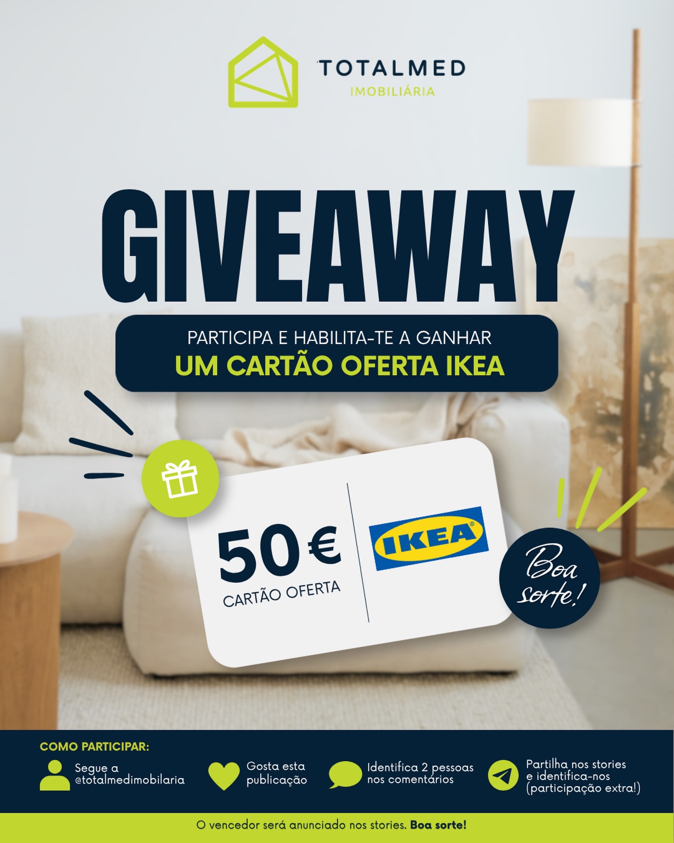 Cartão Oferta IKEA Totalmed