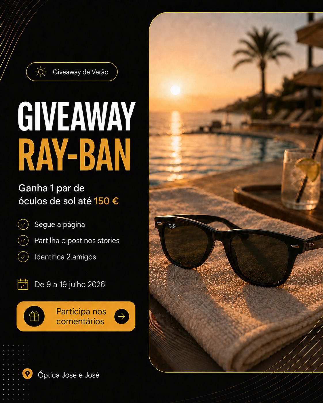 Ray-Ban Óculos Óptica José e José