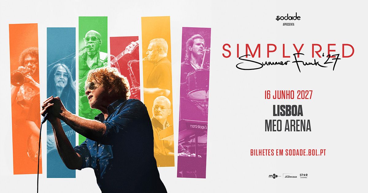 Simply Red na MEO Arena