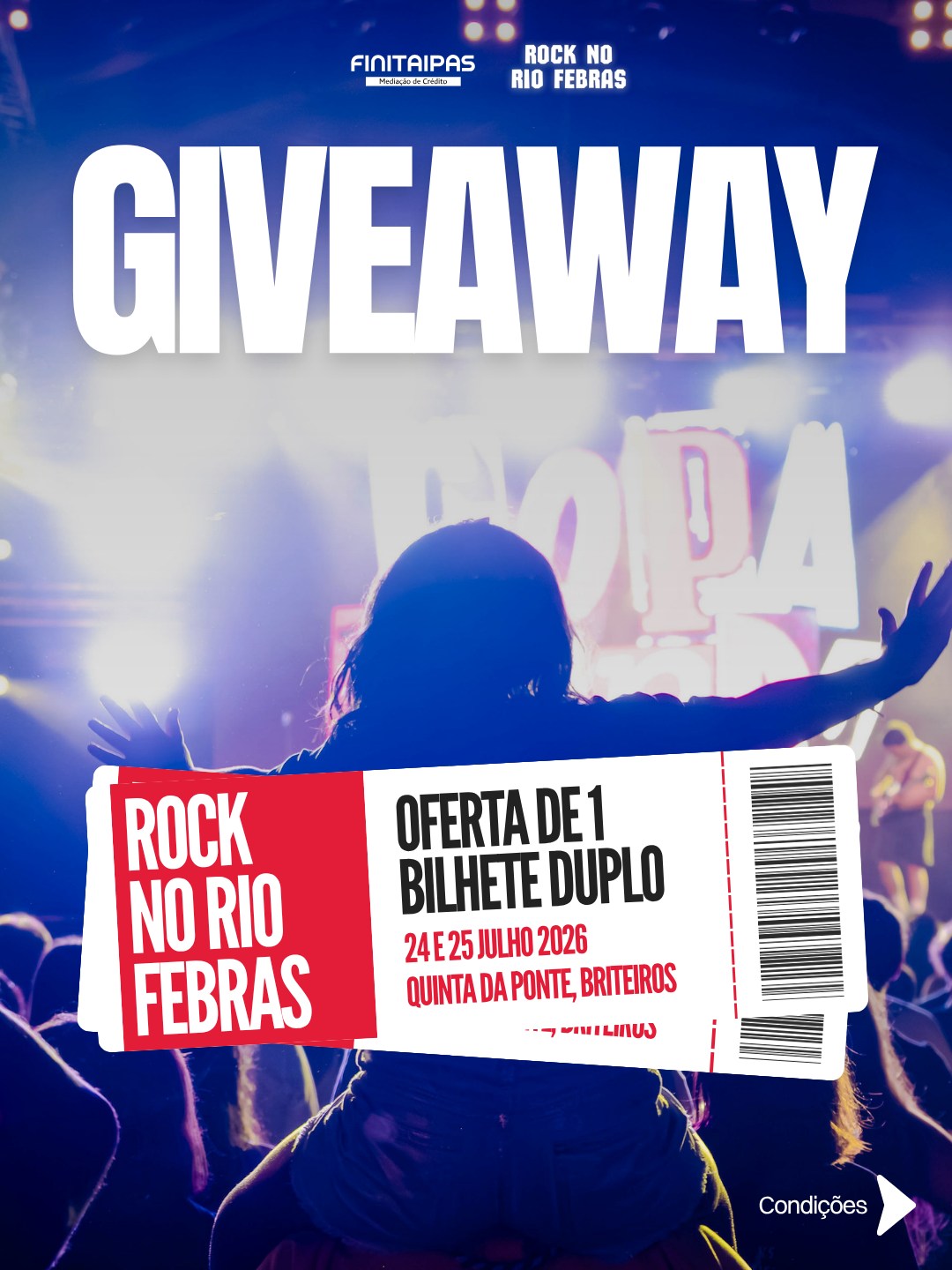 Rock no Rio Febras 2026 — Finitaipas