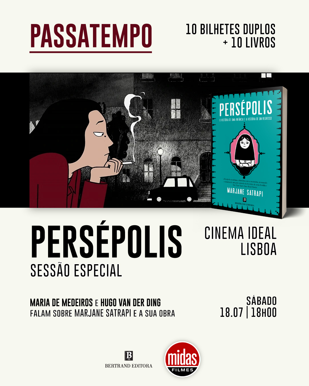 Persépolis Marjane Satrapi Cinema Ideal Lisboa