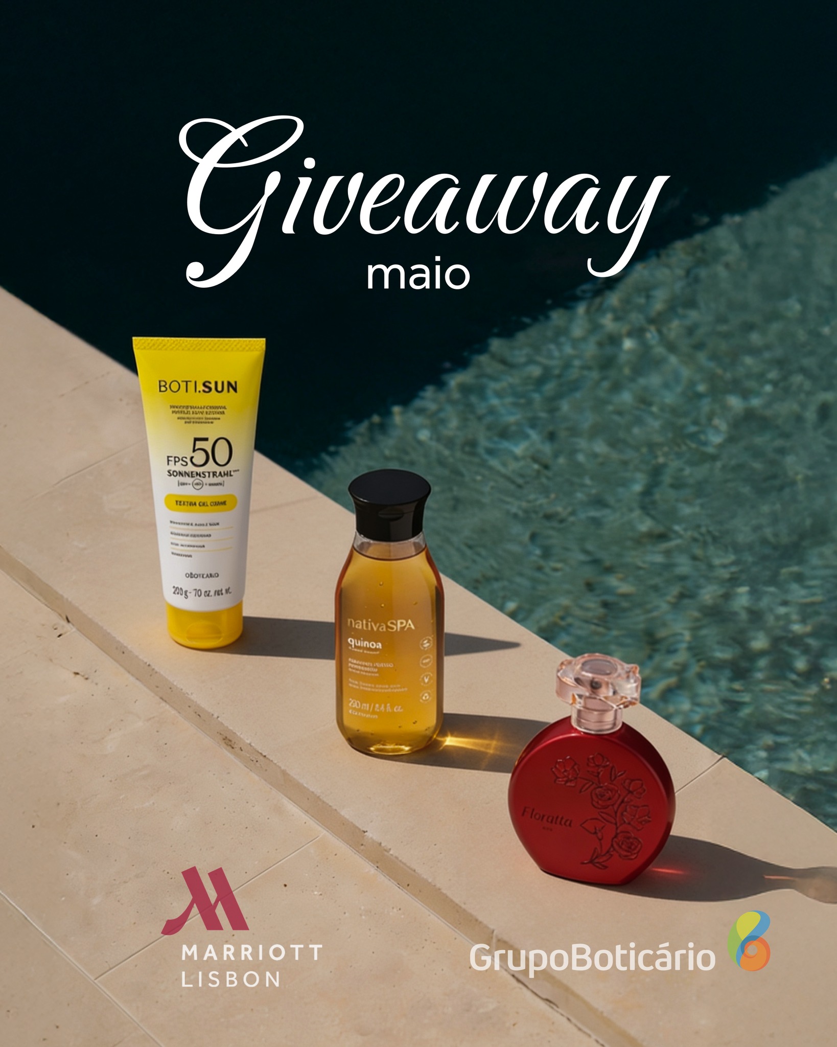 Passatempo Kit Verão — Lisbon Marriott Hotel & O Boticário