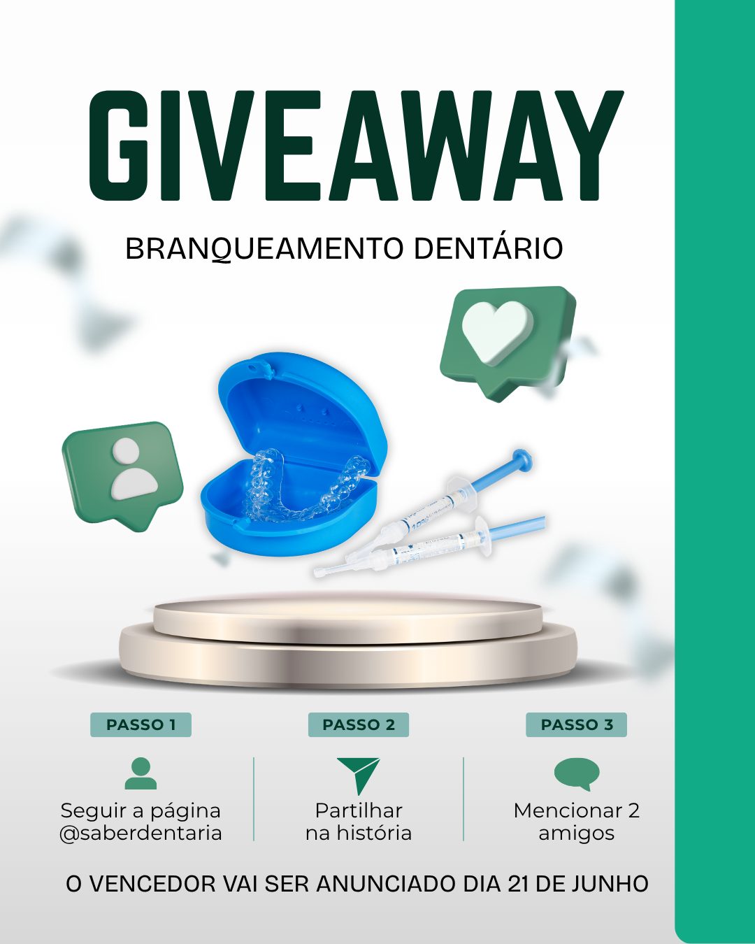 Passatempo Branqueamento Dentário — Saber em Dentária