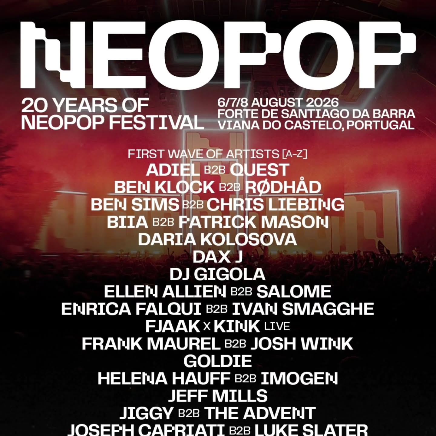 NEOPOP Electronic Music Festival 2026