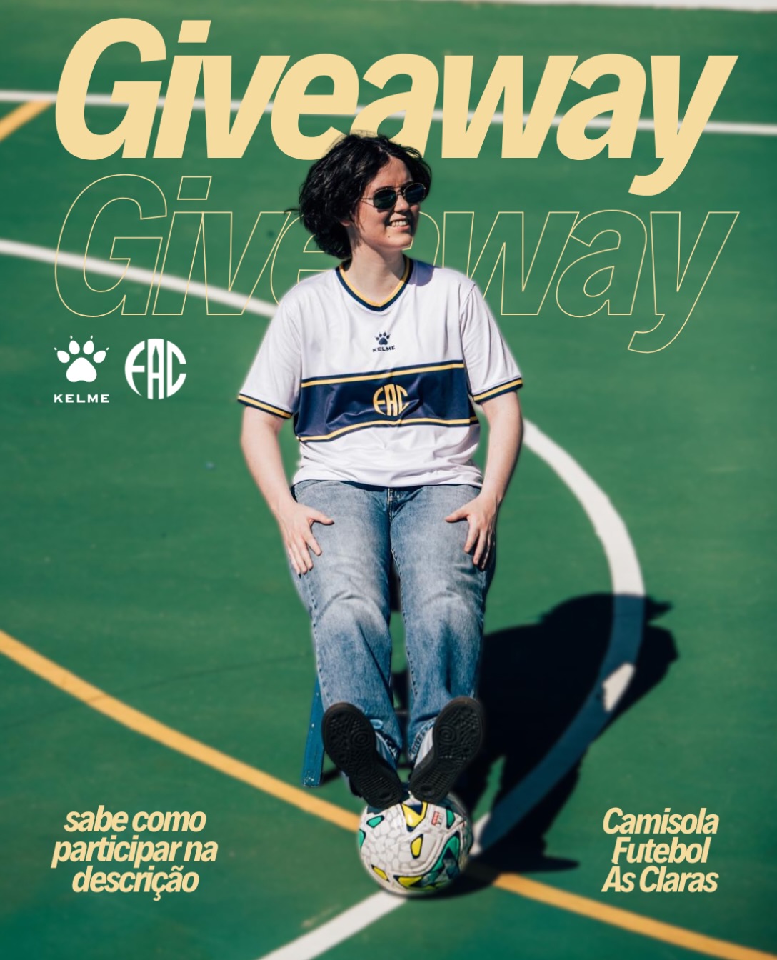 Camisola de Futebol Às Claras Kelme