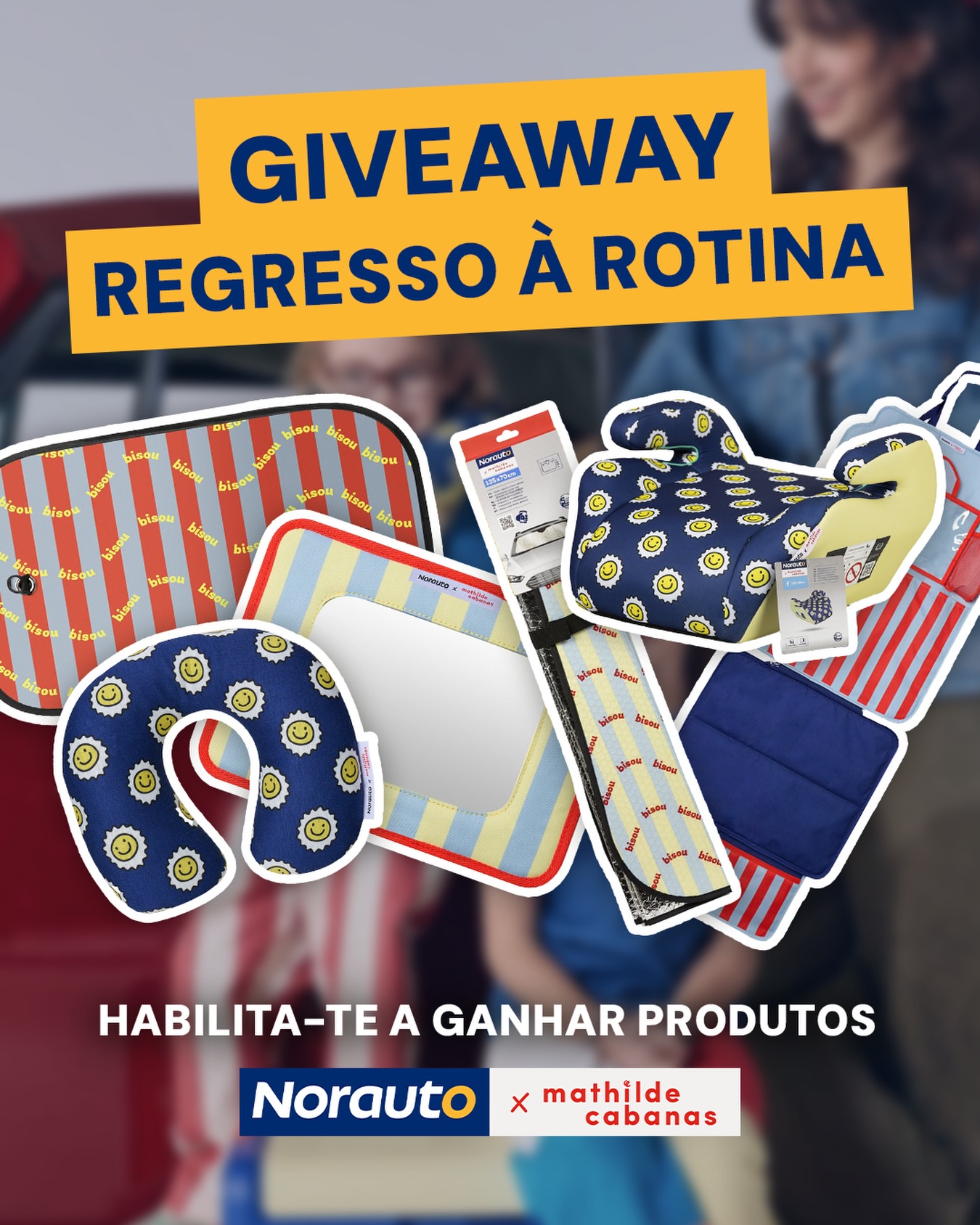 Coleção Norauto x Mathilde Cabanas