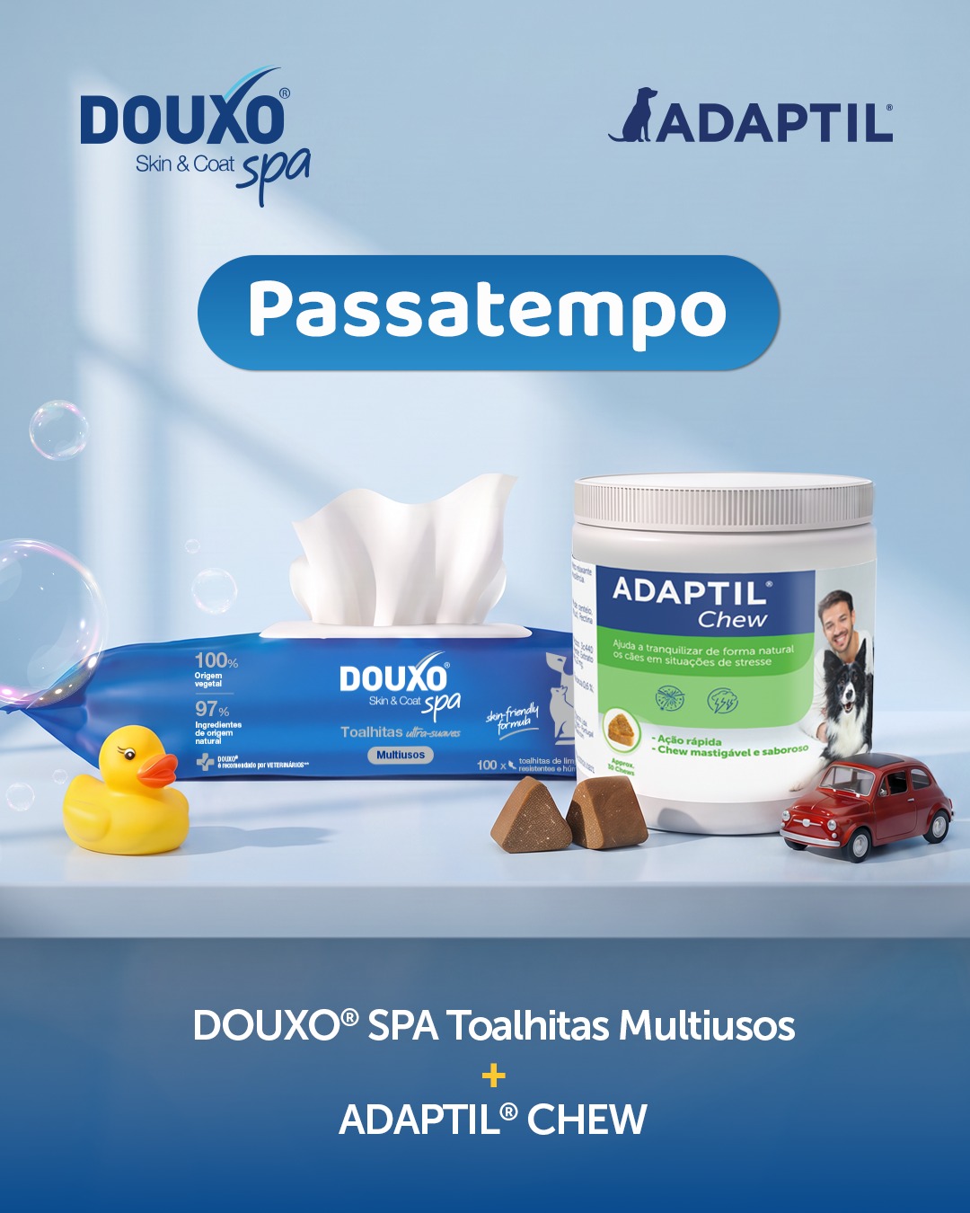 Kit Douxo Spa & Adaptil Chew