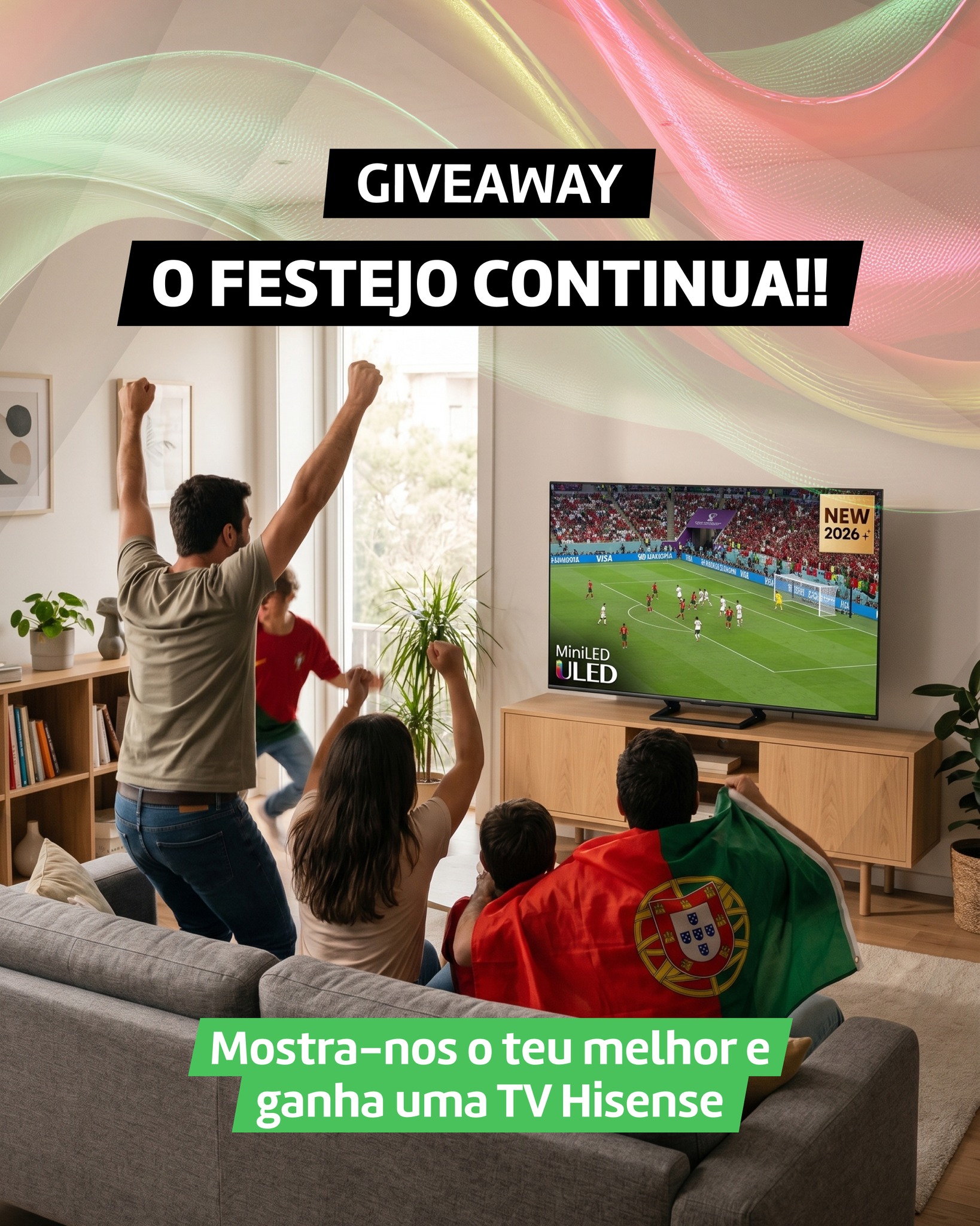 Passatempo TV Mini LED Hisense — Radio Popular