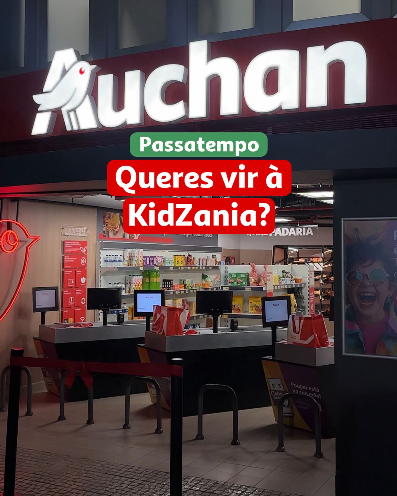 Passatempo KidZania — Auchan