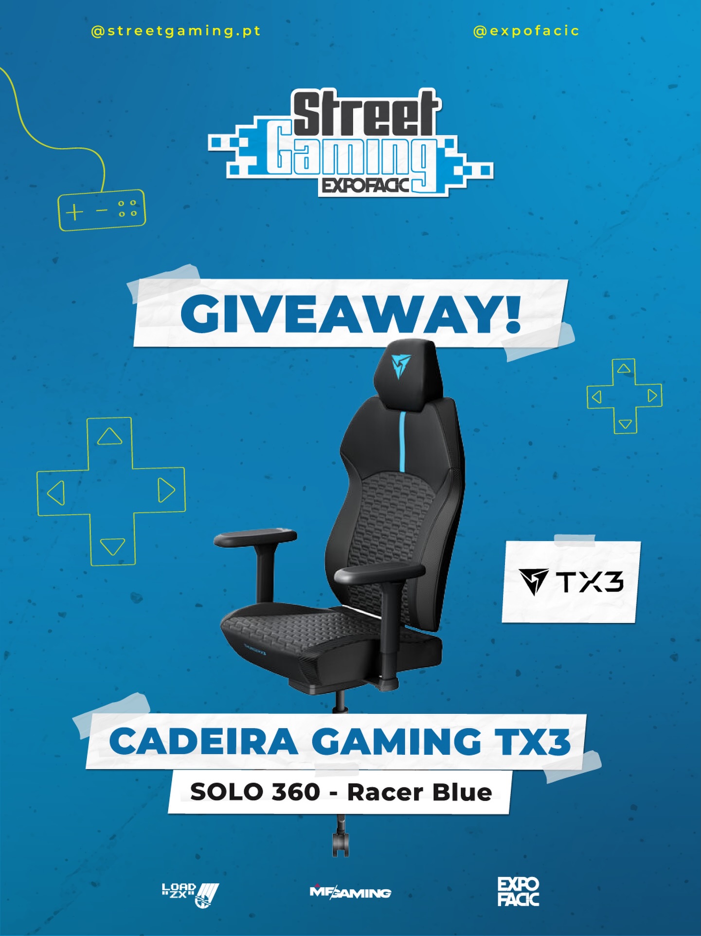 Cadeira Gaming ThunderX3 SOLO 360