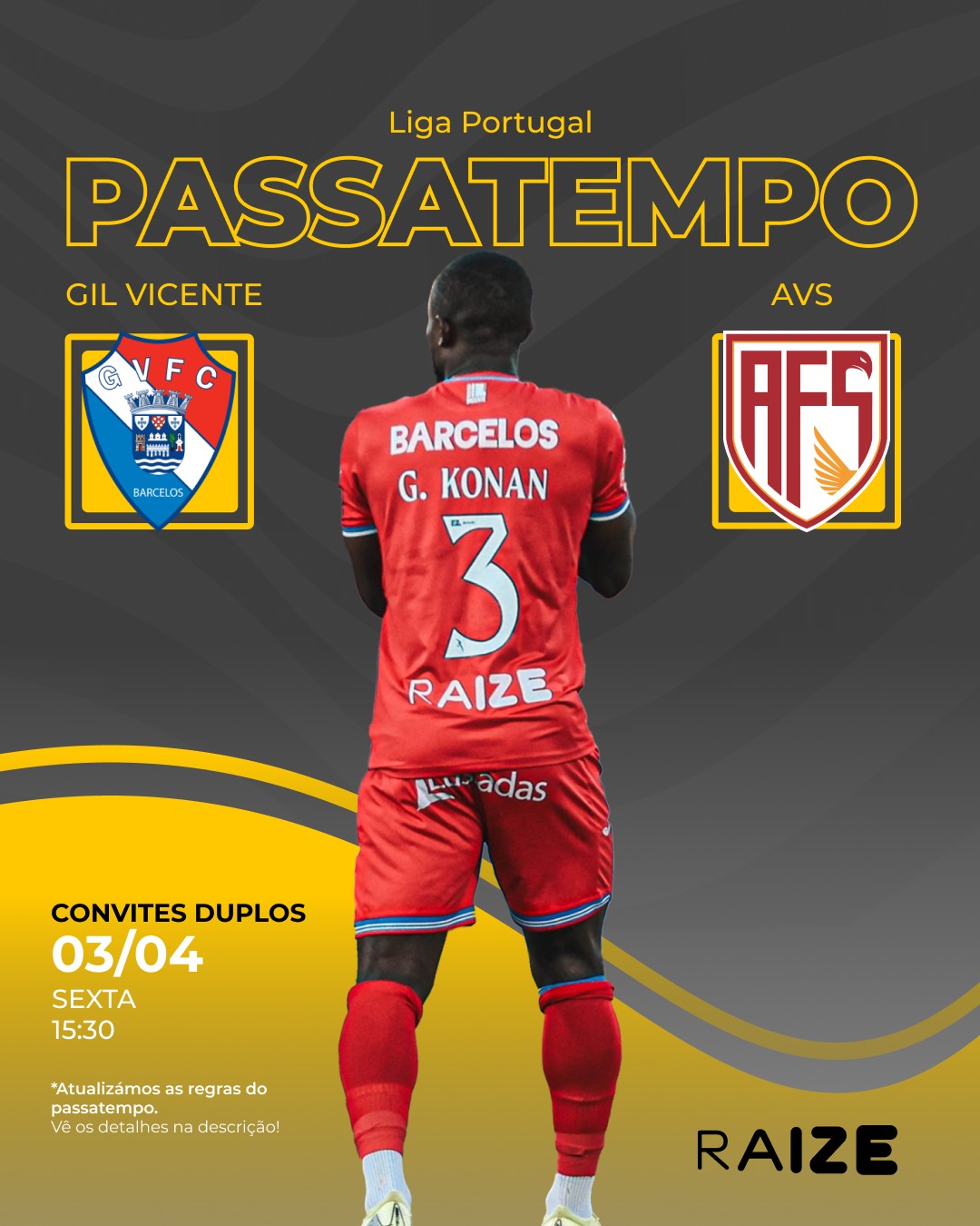 Gil Vicente vs AFS — RAIZE
