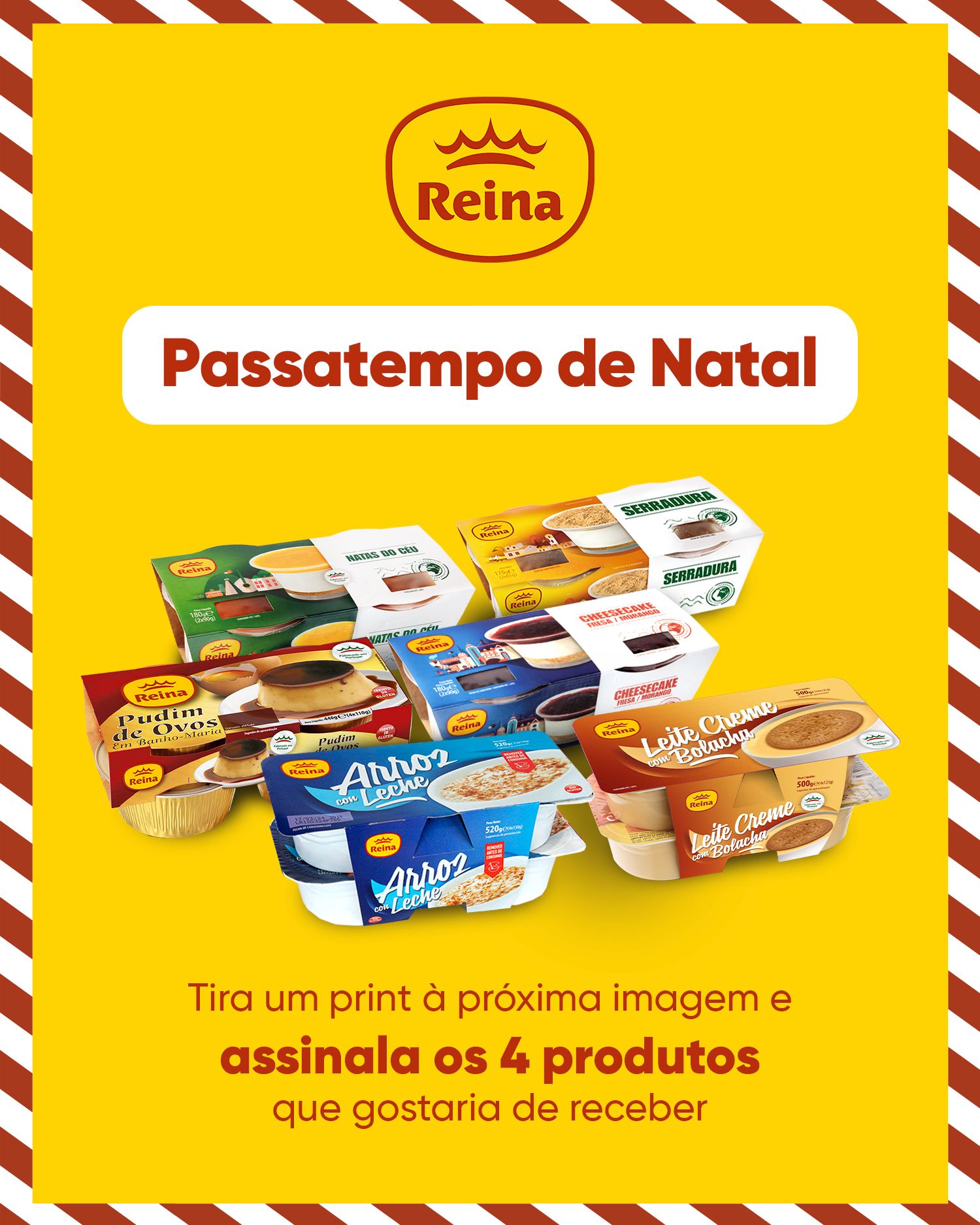 Passatempo Reina Portugal