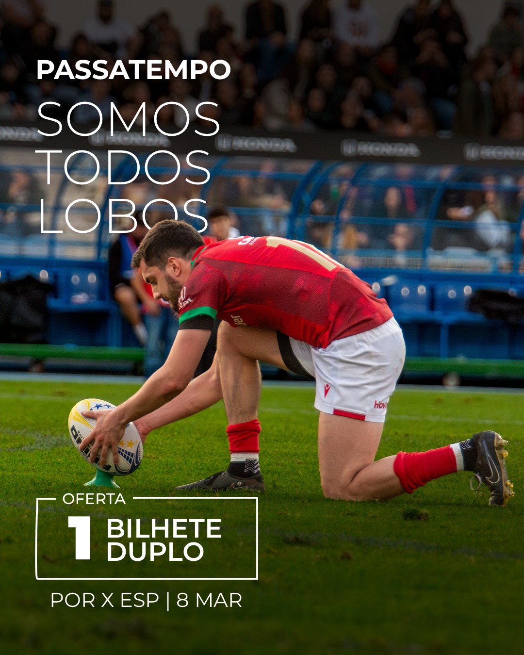 Portugal vs Espanha — Rugby — Honda Portugal