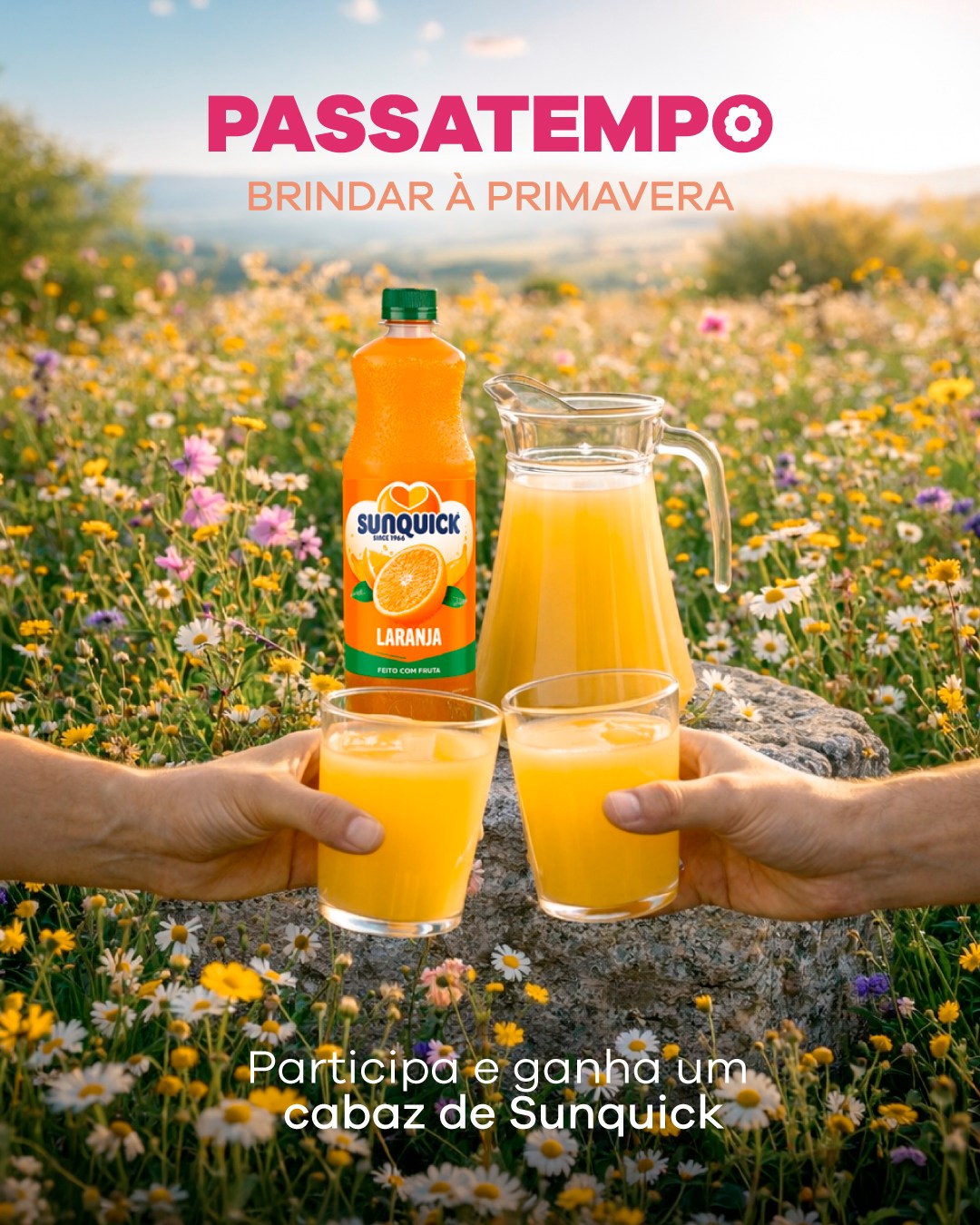 Passatempo Brinde à Primavera — Sunquick Portugal