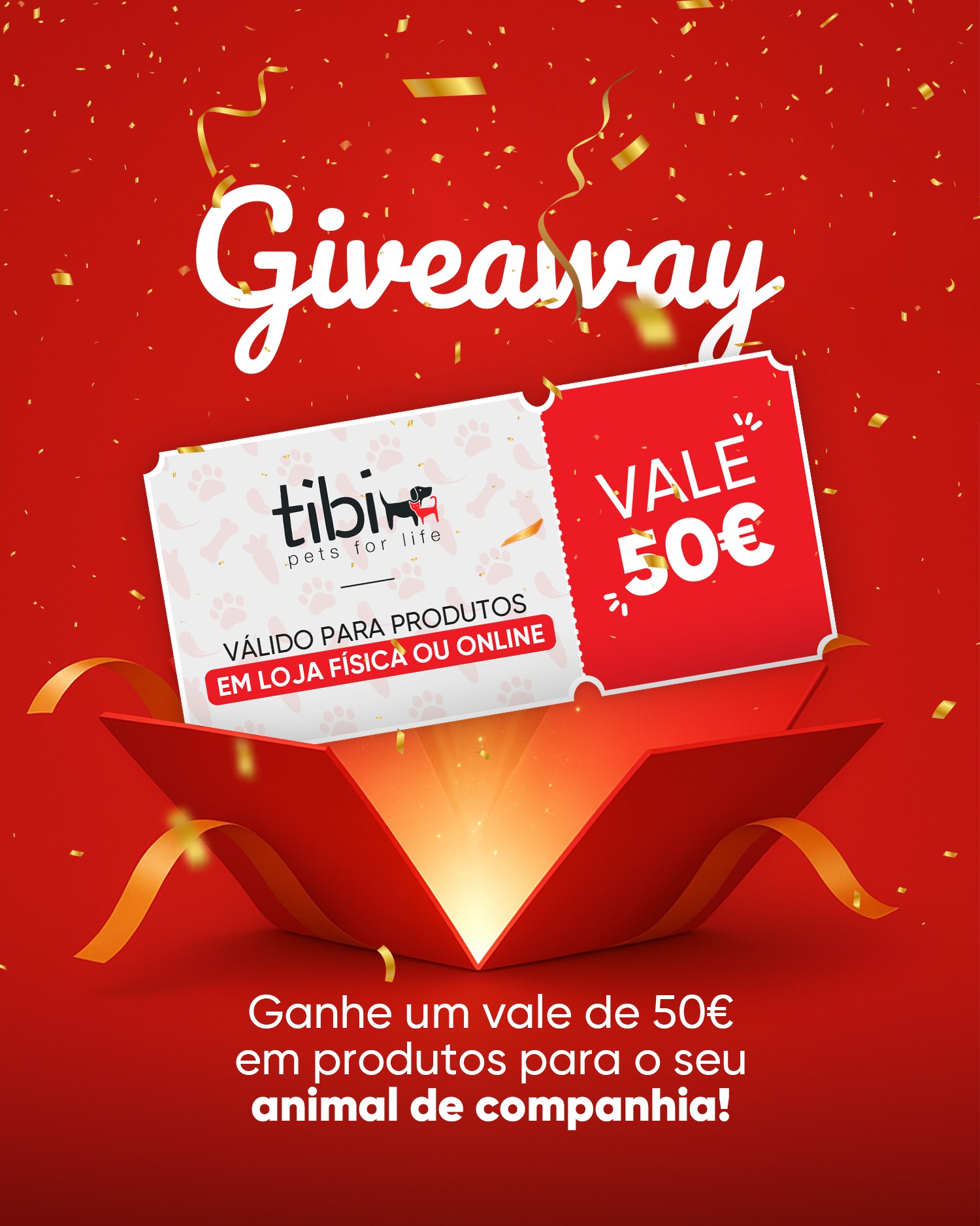 Vale 50€ TibiPetsForLife