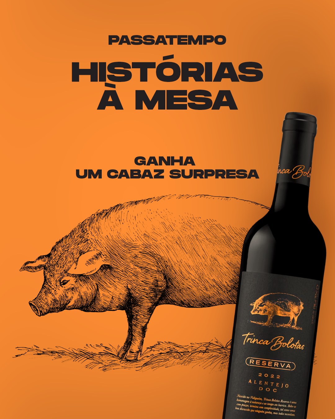 Passatempo Histórias à Mesa — Trinca Bolotas