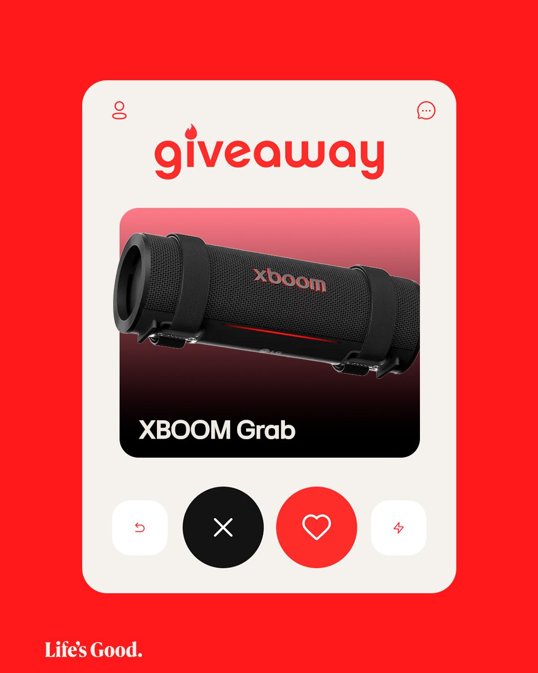 LG XBOOM Grab