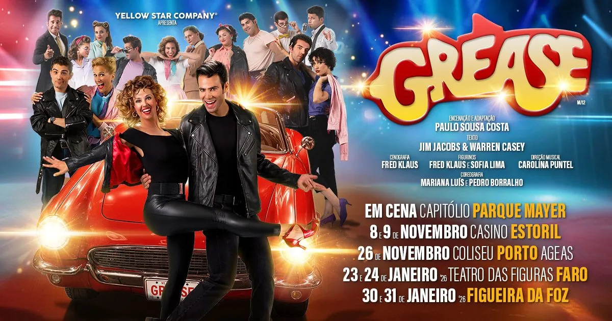Grease, o Musical - Teatro Capitólio