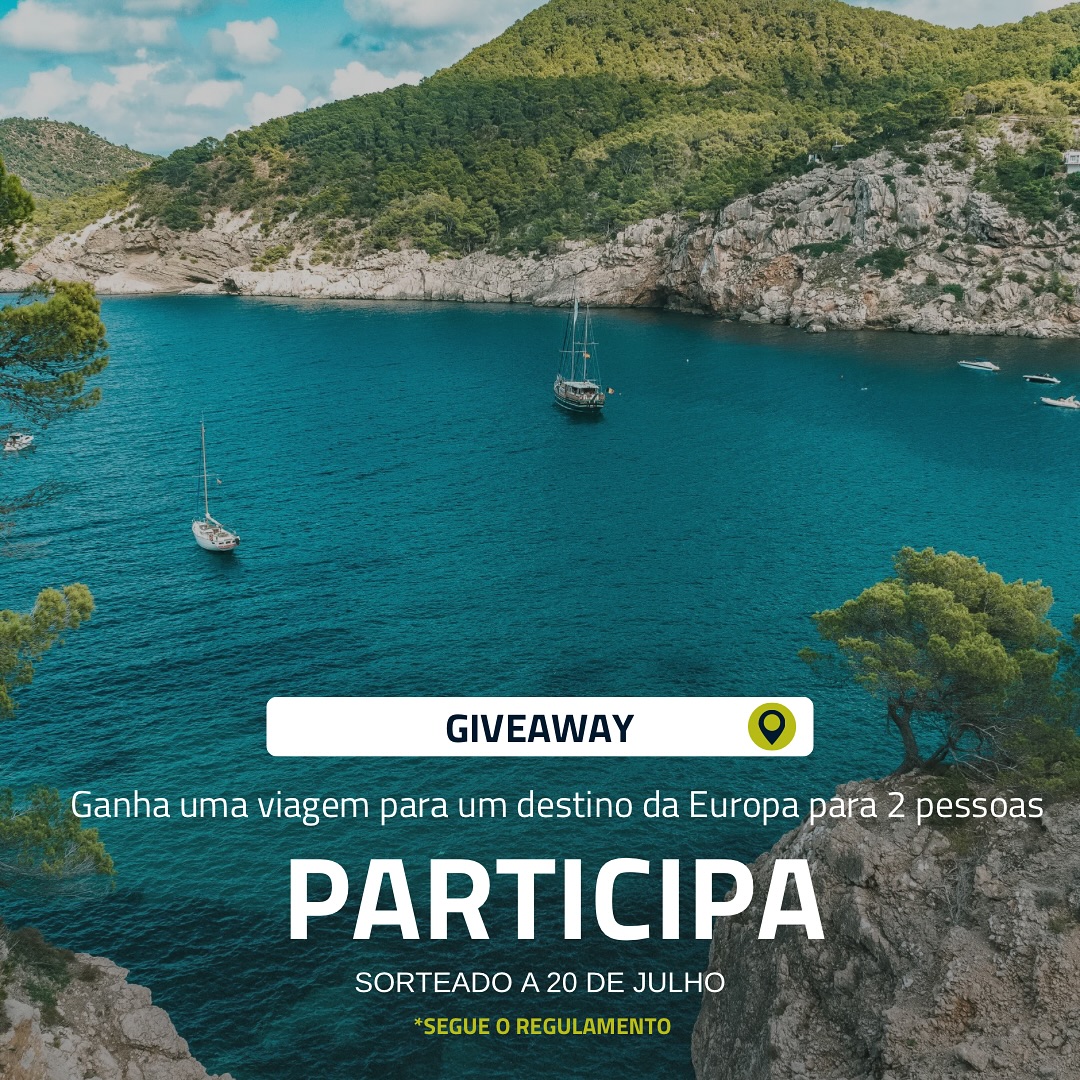 Giveaway Viagem para 2 Pessoas