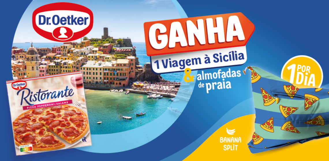 Passatempo Viagem Sicília Dr. Oetker