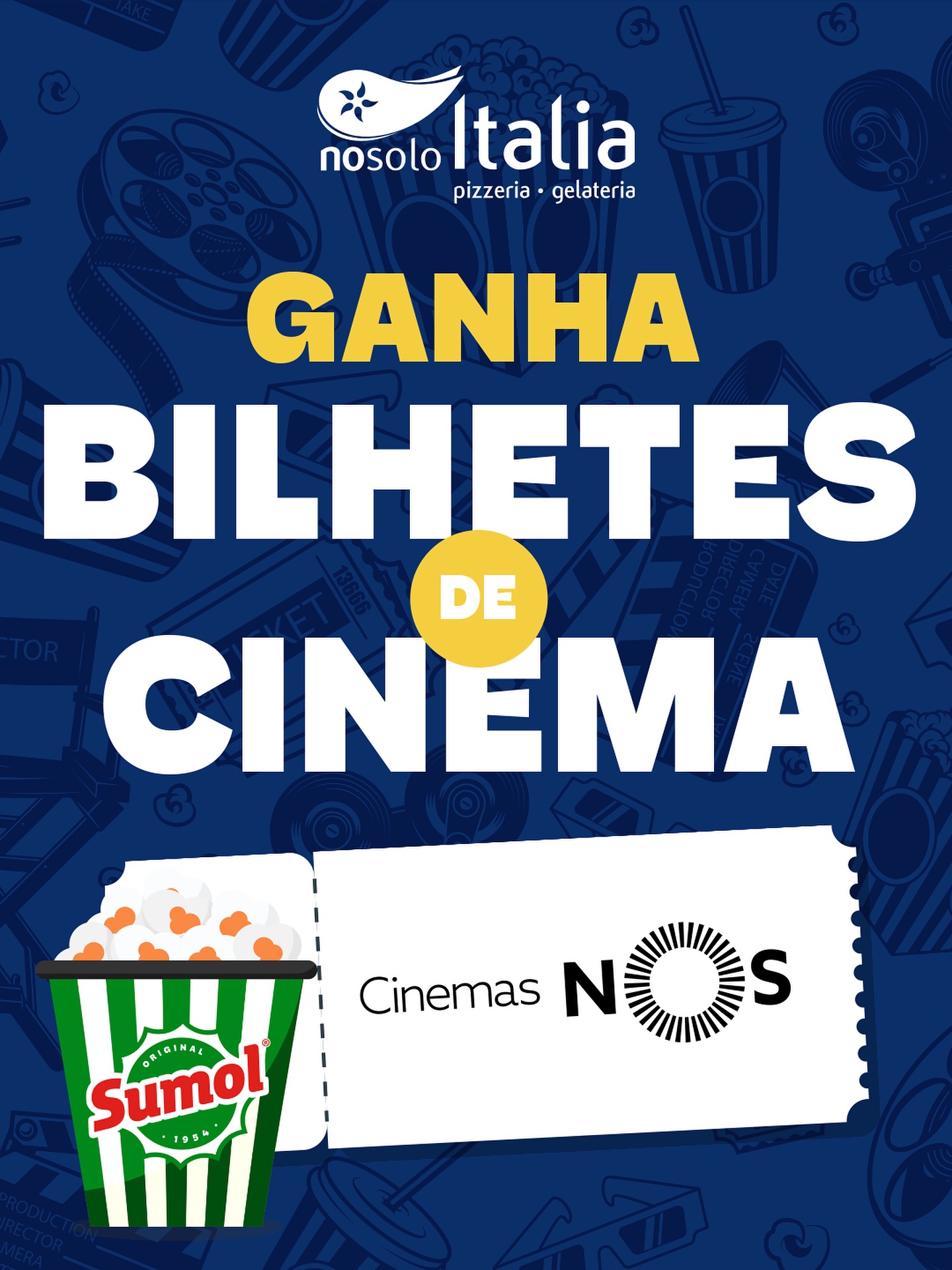 Passatempo Bilhetes de Cinema Nosolo Italia