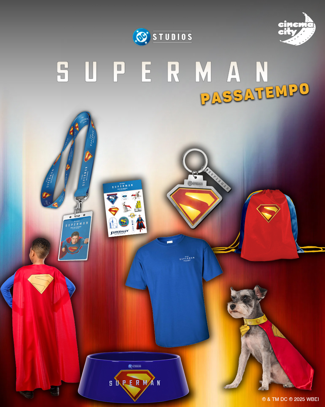 Passatempo Superman Merchandising Cinema City